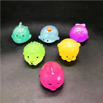 3D 반짝이 Squishy 떡 장난감